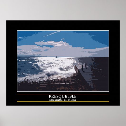 Poster Île Presque (Devant)