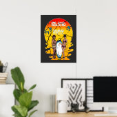 Poster Île Surf surf (Bureau à domicile)