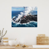 Poster Île volcanique (Cuisine)