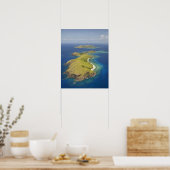 Poster Île Yanuya, îles Mamanuca, Fidji (Cuisine)