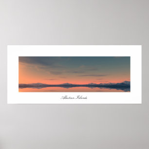 Poster Îles Aléutes