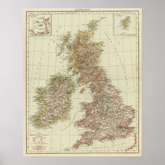 Poster Îles britanniques 10 (Devant)