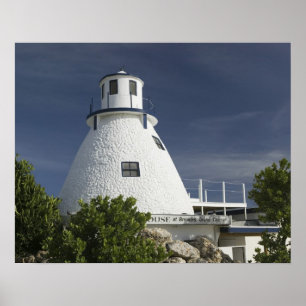 Poster ILES CAÏMANES, GRAND CAYMAN, Frank Sound : Ancien