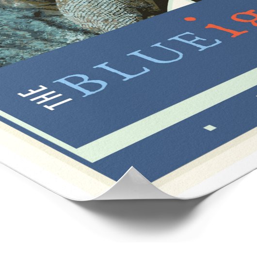 Poster Îles Caïmans (Coin)