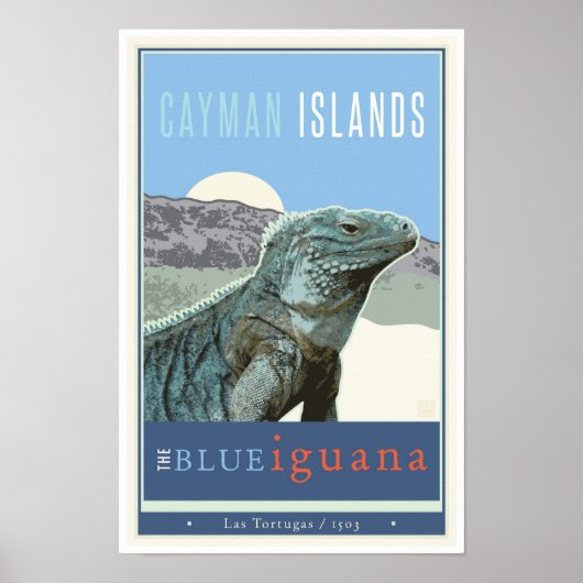 Poster Îles Caïmans (Devant)