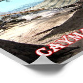 Poster Îles Caïmans - Rum Point - Panorama - (Coin)