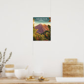 Poster Îles Canaries du Mont Teide Tenerife (Cuisine)