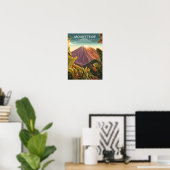 Poster Îles Canaries du Mont Teide Tenerife (Bureau à domicile)