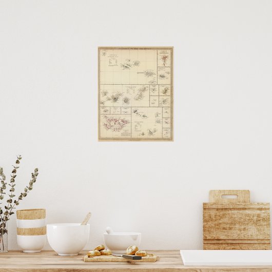 Poster Îles de l'Atlantique (Cuisine)