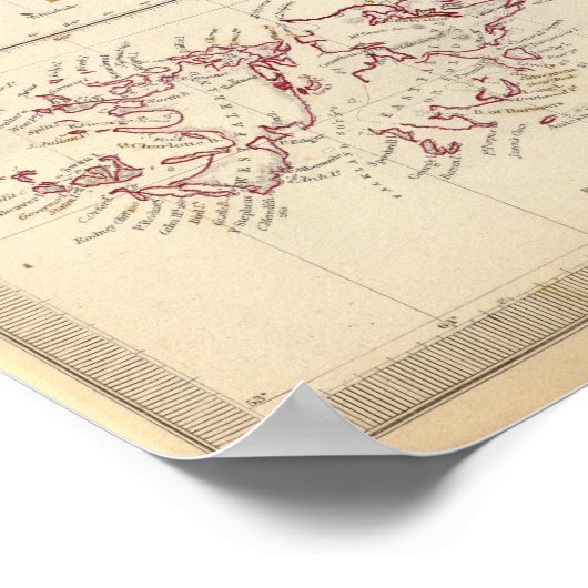 Poster Îles de l'Atlantique (Coin)