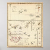 Poster Îles de l'Atlantique (Devant)