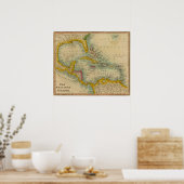 Poster Îles de l'Inde occidentale 2 (Cuisine)