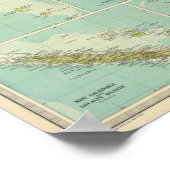 Poster Îles de l'Océanie (Coin)