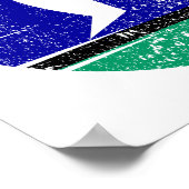 Poster Îles du détroit de Torres, Australie (Coin)