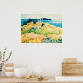 Poster Îles du Maine par Newell Convers Wyeth (Cuisine)