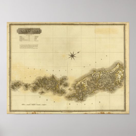 Poster Îles du Sud-Ouest (Devant)