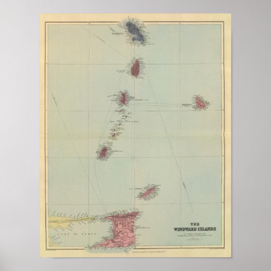 Poster Îles du Vent (Devant)