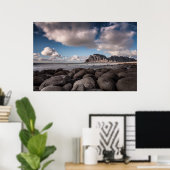 Poster Iles d'Uttakleiv Lofoten (Bureau à domicile)