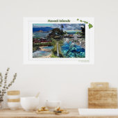 Poster Îles Hawaï (Cuisine)