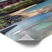 Poster Îles Hawaï (Coin)