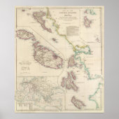 Poster Îles Ioniennes et Malte (Devant)