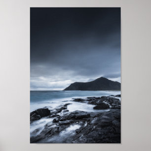 Poster Iles Lofoten Norvège
