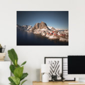 Poster Iles Lofoten Norvège (Bureau à domicile)