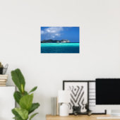 Poster Îles Los Roques, Venezuela (Bureau à domicile)