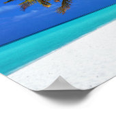 Poster Îles Maldives (Coin)