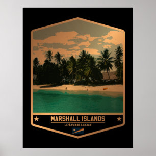 Poster Îles Marshall