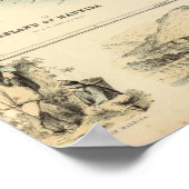 Poster Îles portugaises dans l'océan Atlantique (Coin)