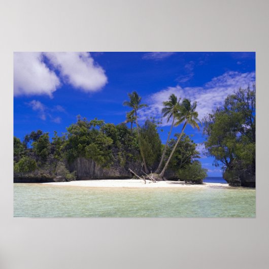 Poster Îles Rocheuses Palaos (Devant)