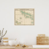 Poster Îles Salomon Océanie no 32 (Cuisine)
