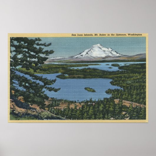 Poster Îles San Juan, Washington 2 (Devant)