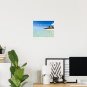 Poster Îles Turques-et-Caïques (Bureau à domicile)