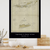 Poster îles vierges 1921 (Cuisine)