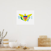 Poster Îles Vierges américaines (Cuisine)