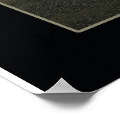 Poster Îles Vierges américaines St. Croix USVI Point Udal (Coin)