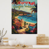 Poster Îles Vierges britanniques (Cuisine)