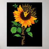 Poster ILL ASL Gesture mains Sourdes Sensibilisation à la (Devant)