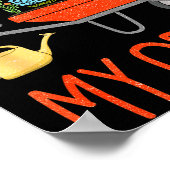 Poster I'll Be In My Office Garden Funny Distressed Garde (Coin)