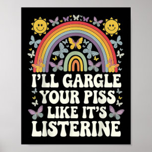 Poster Ill Garger Votre Comme Son Listerine Funny Adult H
