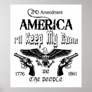 Poster I'll Keep My Guns!