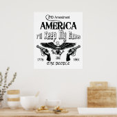 Poster I'll Keep My Guns! (Cuisine)