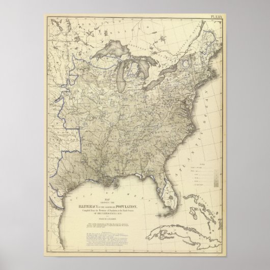 Poster Illettrisme 1870 (Devant)