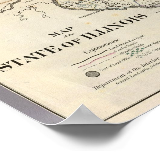 Poster Illinois 10 (Coin)