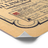 Poster Illinois 8 (Coin)