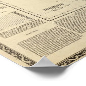 Poster Illinois en 1822 (Coin)