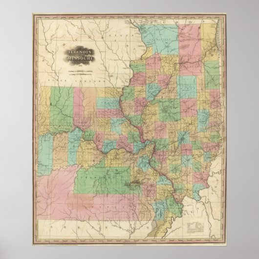 Poster Illinois et Missouri (Devant)