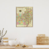 Poster Illinois Et Missouri (Cuisine)